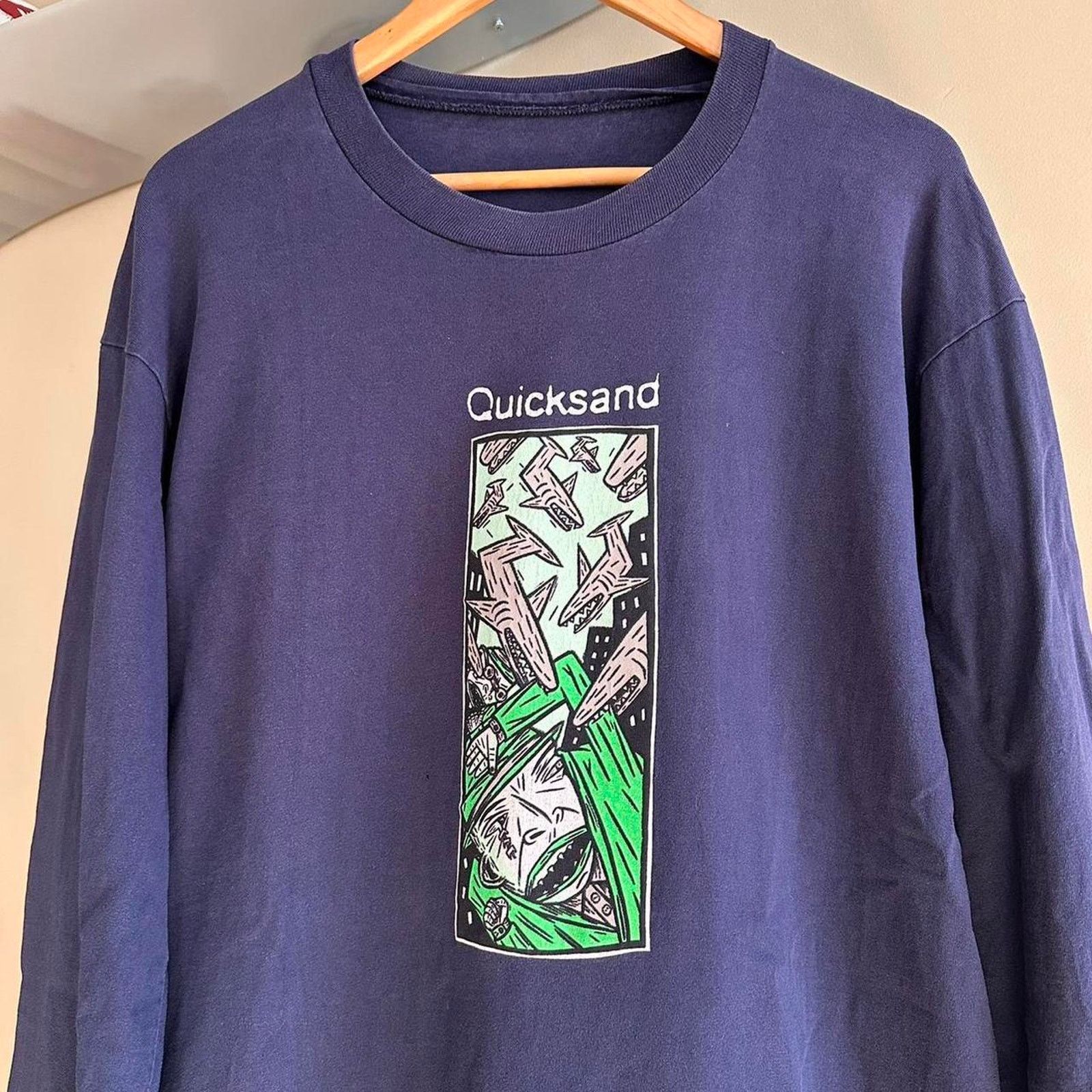 Band Tees × Vintage Vintage Quicksand Punk Band Shirt Size US L / EU 52-54 / 3 - 2 Thumbnail
