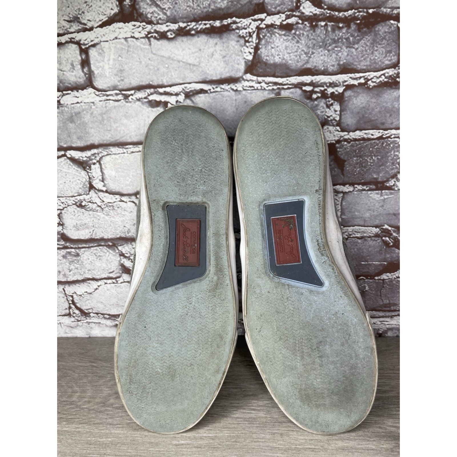 Converse Converse Jack Purcell Gray Canvas Casual Slip On Shoes Men’s Size US 10.5 / EU 43-44 - 5 Thumbnail