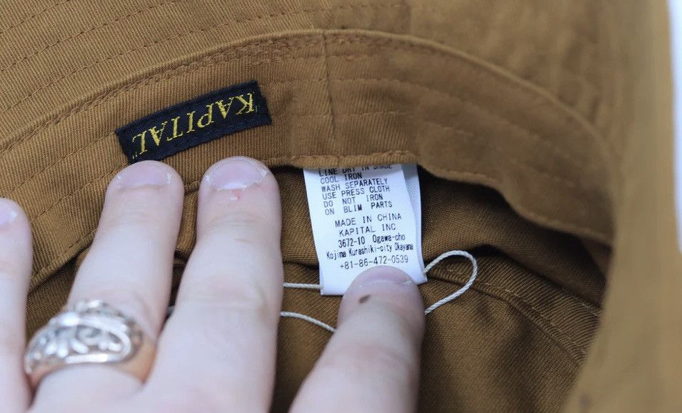 Kapital Kapital forever bucket hat Size ONE SIZE - 4 Thumbnail