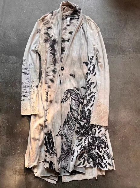Other TT by SHOHEI TAKAMIYA Early Hand-Printed Robe Size US M / EU 48-50 / 2 - 1 Thumbnail