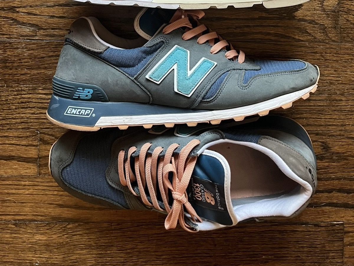 Kith New Balance Ronnie Fieg New Balance x Kith 1300 Salmon Sole Ronnie Fieg Grailed