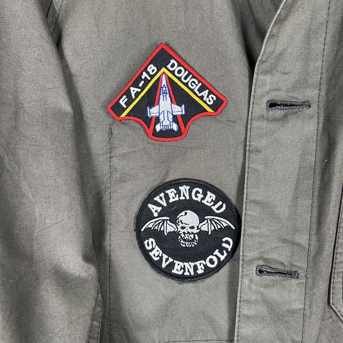 Journal Standard 🔥 Journal Standard patch military jacket Made in japan Size US M / EU 48-50 / 2 - 15 Thumbnail