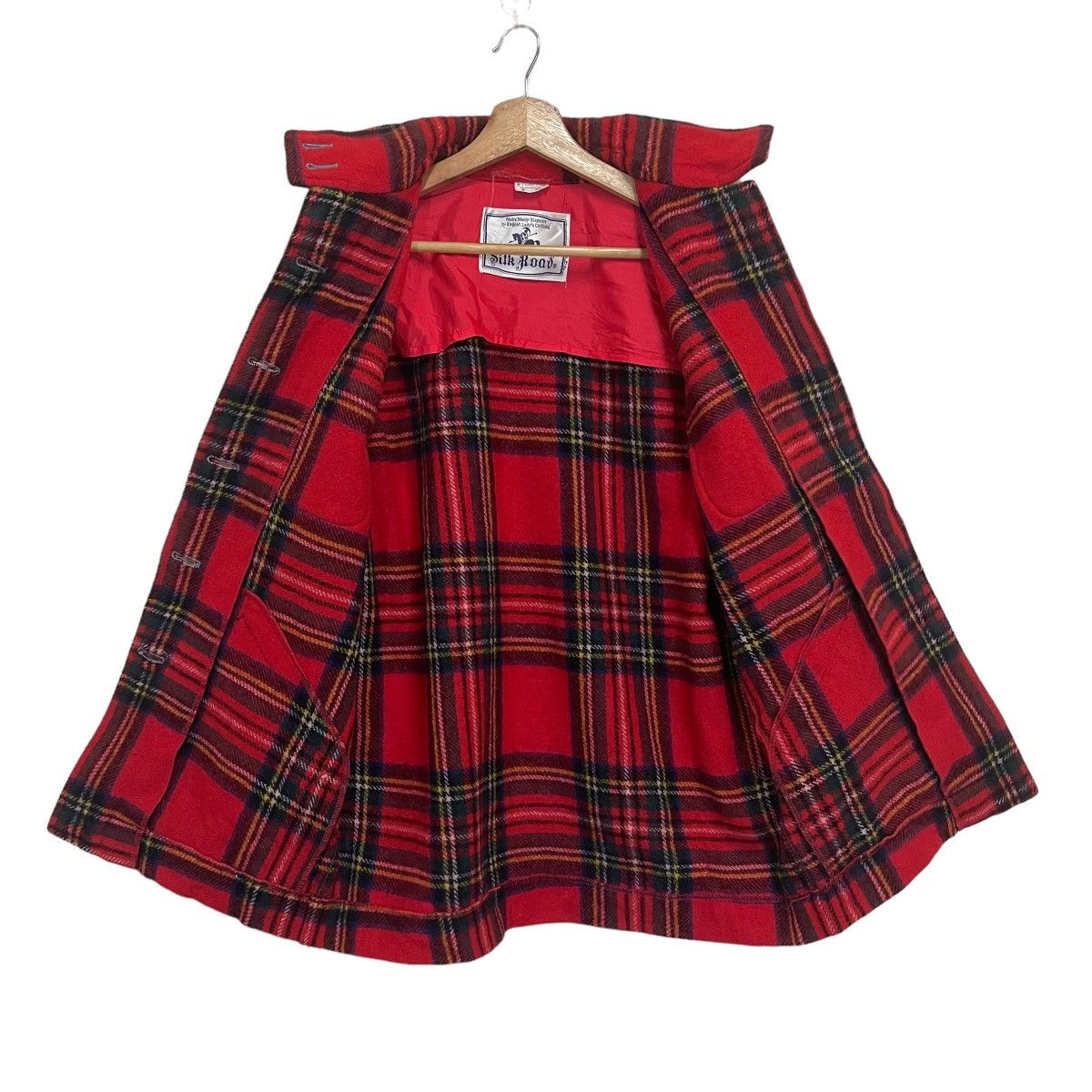 Japanese Brand × Woolrich Woolen Mills SILK ROAD PLAID MACKINAW TARTAN JACKET Size US S / EU 44-46 / 1 - 7 Thumbnail