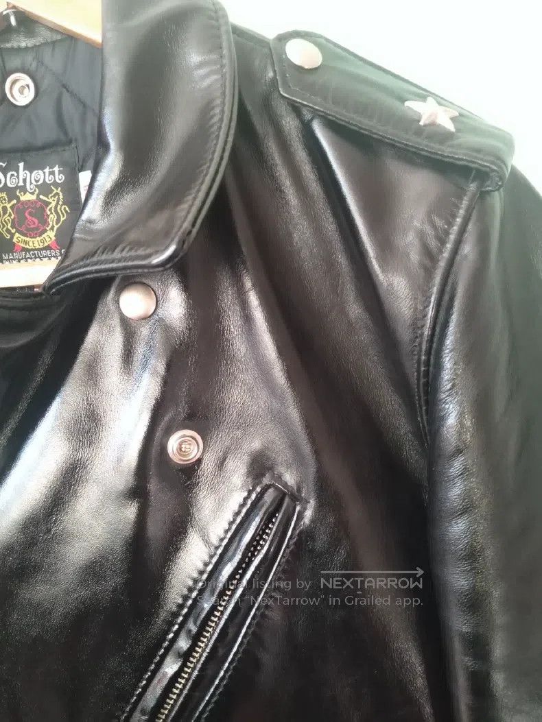 Schott Schott Slim leather clothes Size US S / EU 44-46 / 1 - 4 Thumbnail