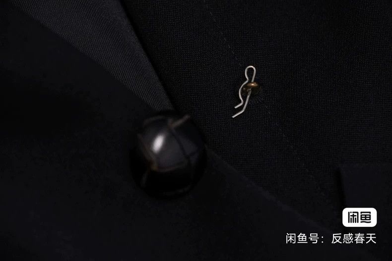 Yohji Yamamoto yohji yamamoto1991 AW Taoist Robe Tortoise Shell Button Jac Size US M / EU 48-50 / 2 - 7 Thumbnail