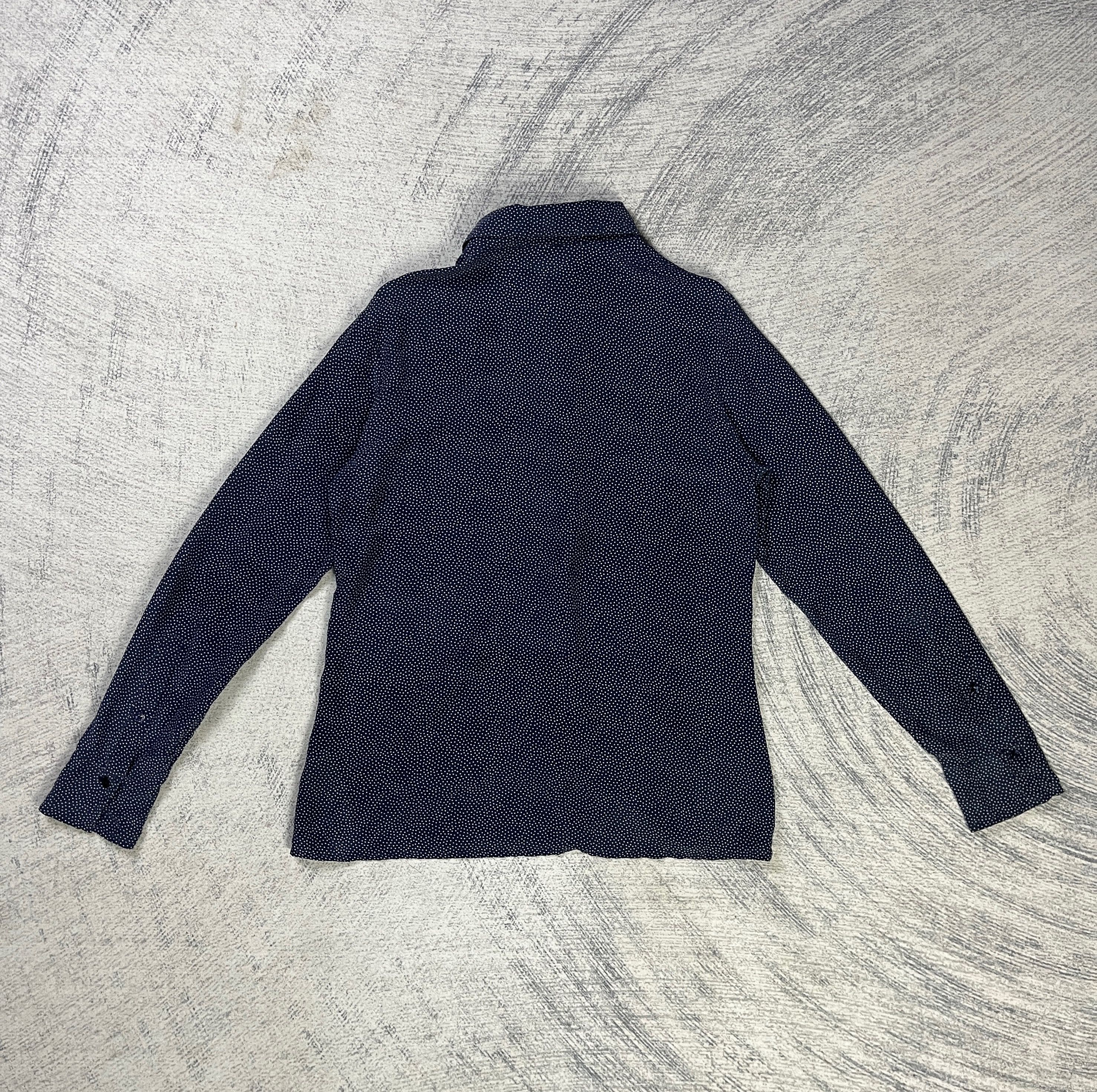 MAX&Co. Max & Co Silk Polka Dot Blouse Button Ups Made in Moldova Size XS / US 0-2 / IT 36-38 - 2 Thumbnail