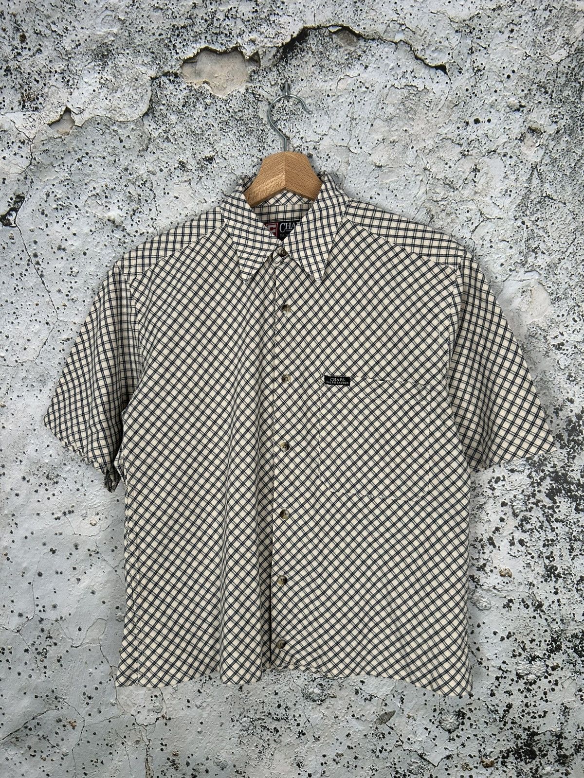 Chaps Ralph Lauren Chaps Ralph Lauren Cropped Boxy Shirt Gorpcore Drill Size US S / EU 44-46 / 1 - 1 Thumbnail
