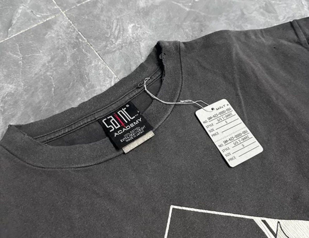 Saint Michael Saint Michael Black Washed Dice Short Sleeve 2412-Nextarrow Size US S / EU 44-46 / 1 - 3 Thumbnail