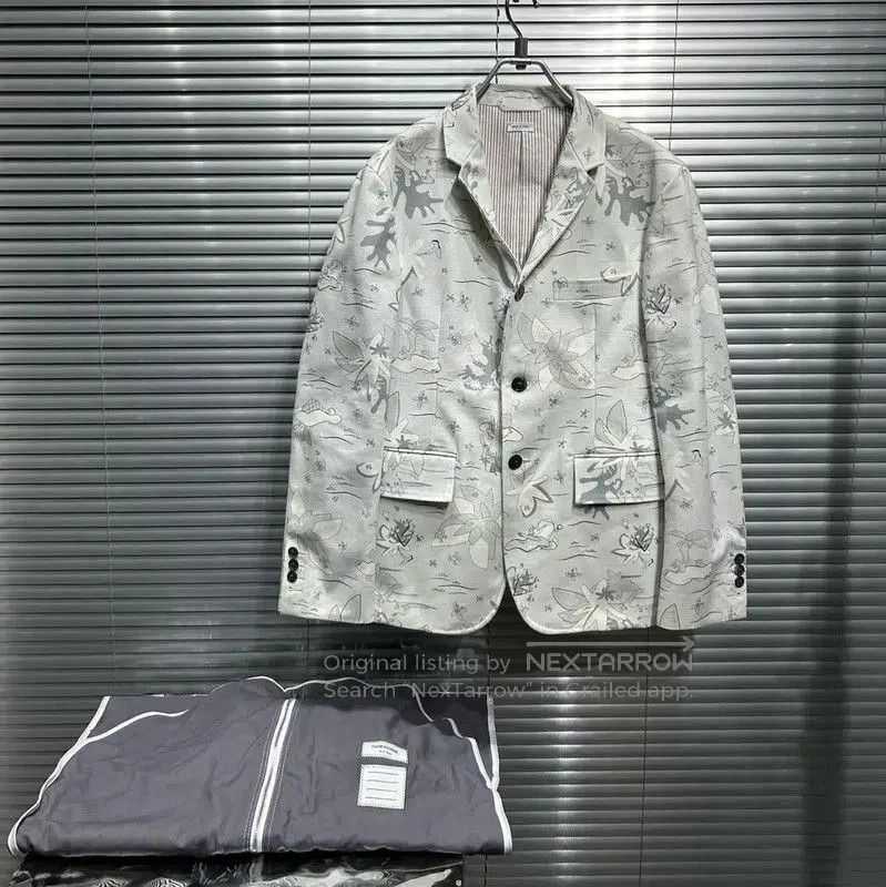 Thom Browne Multicolor Cotton Long Sleeve Jacket .