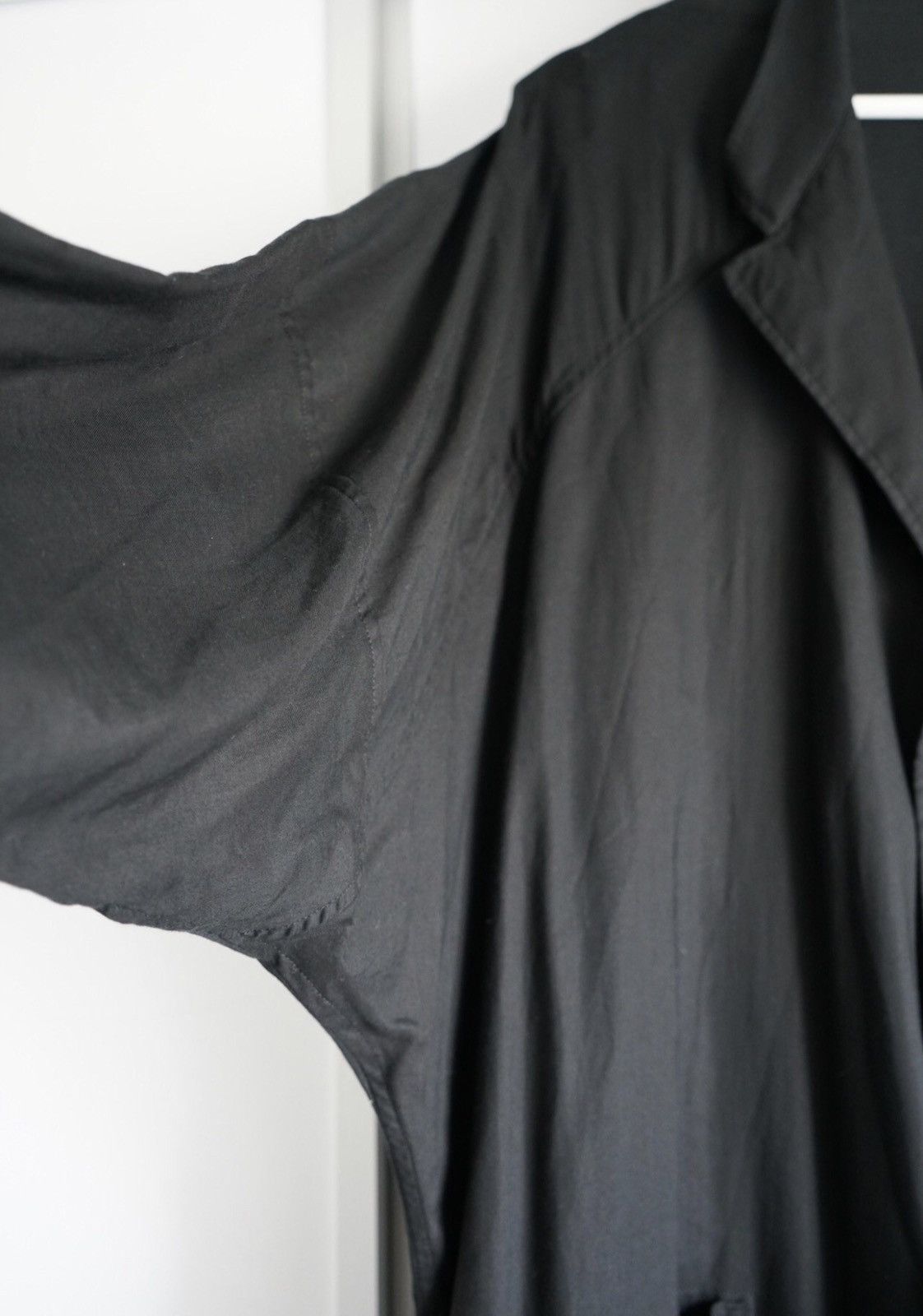 Yohji Yamamoto Yohji Yamamoto 19ss raglan sleeve bat trench coat 2412- Size US S / EU 44-46 / 1 - 4 Thumbnail
