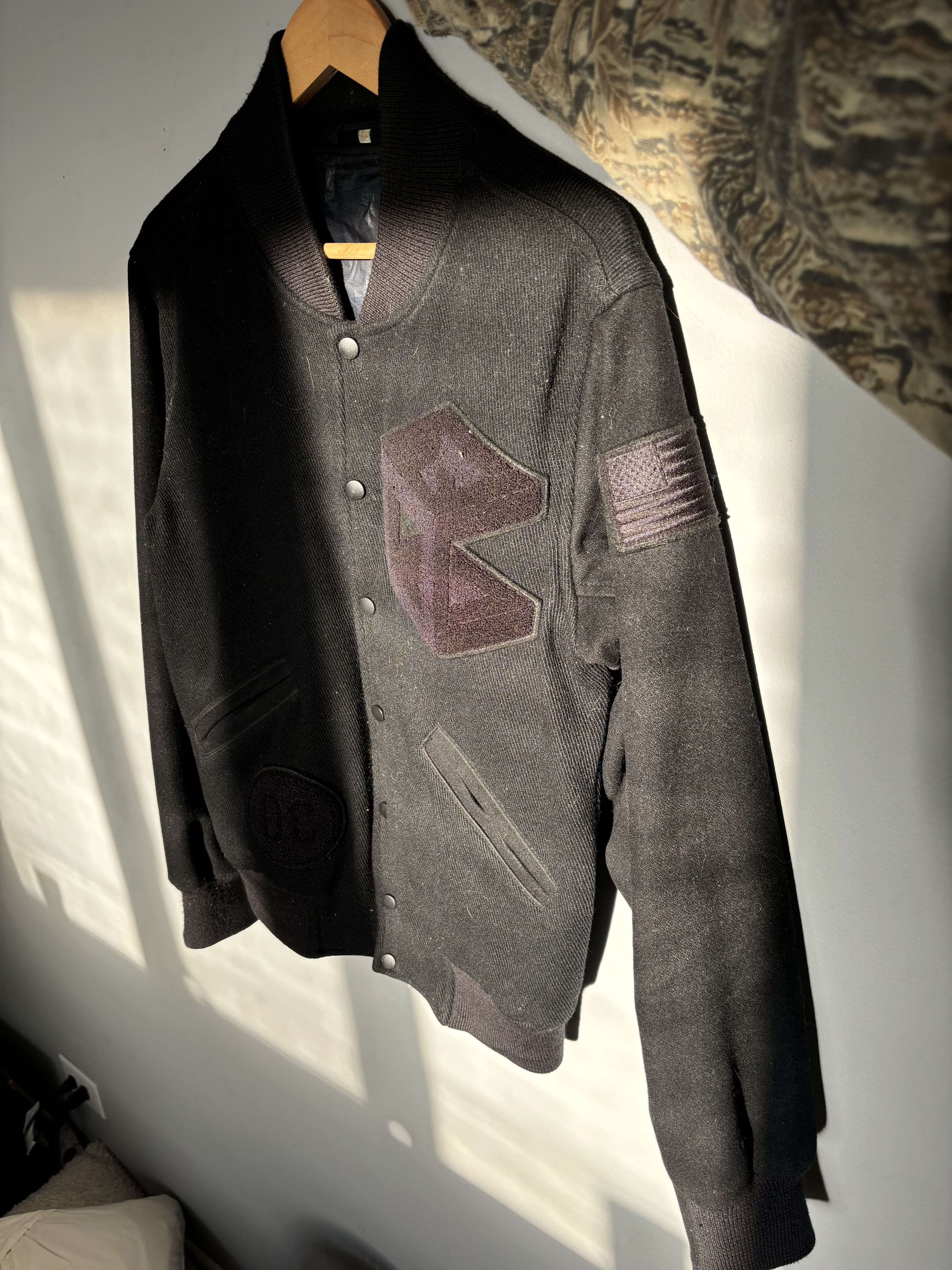 Opening Ceremony Opening Ceremony Small Black Varsity Wool Black Size US S / EU 44-46 / 1 - 2 Thumbnail
