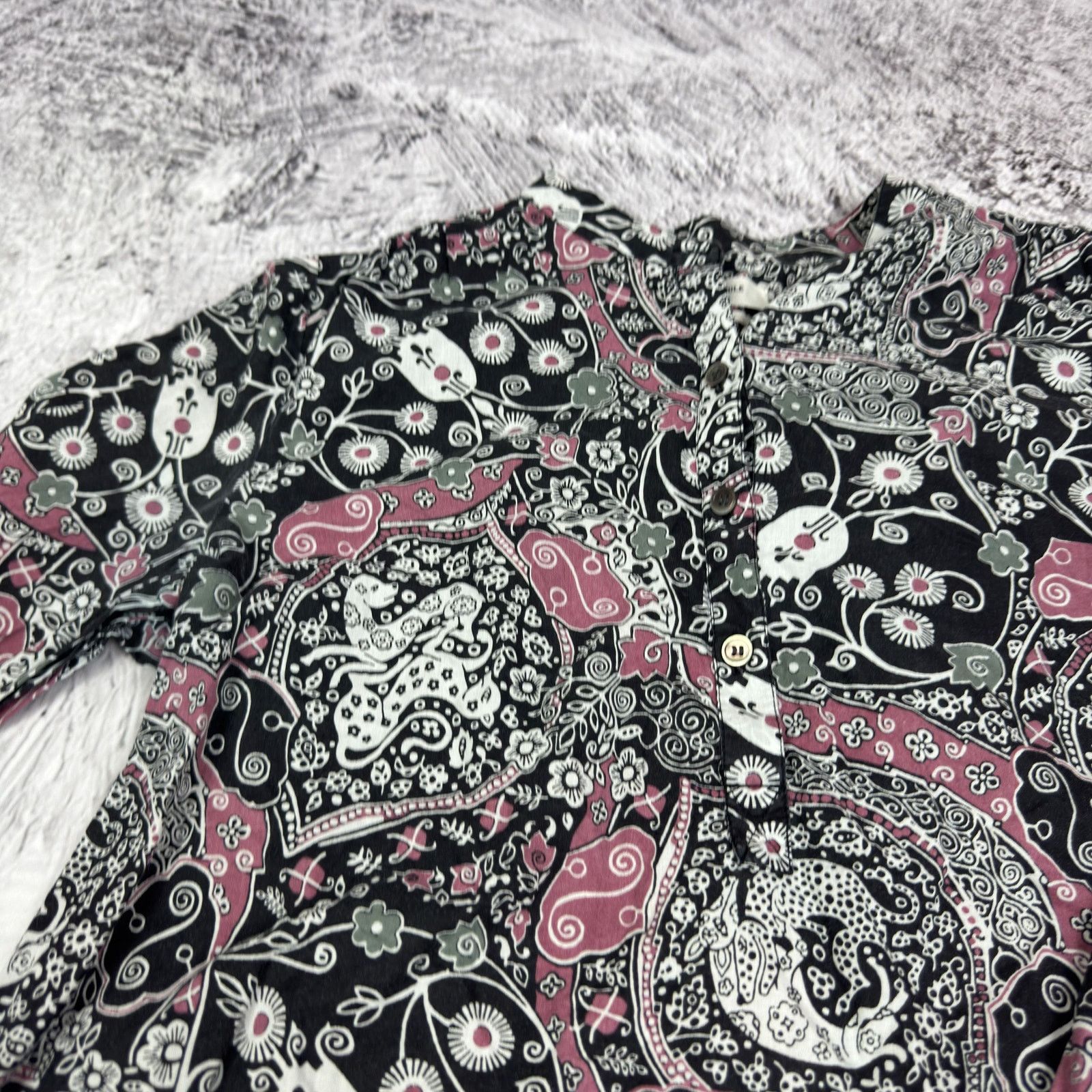 Isabel Marant Isabel Marant Étoile Maria Women Multicolor Cotton Blouse 38 Size XS / US 0-2 / IT 36-38 - 4 Thumbnail