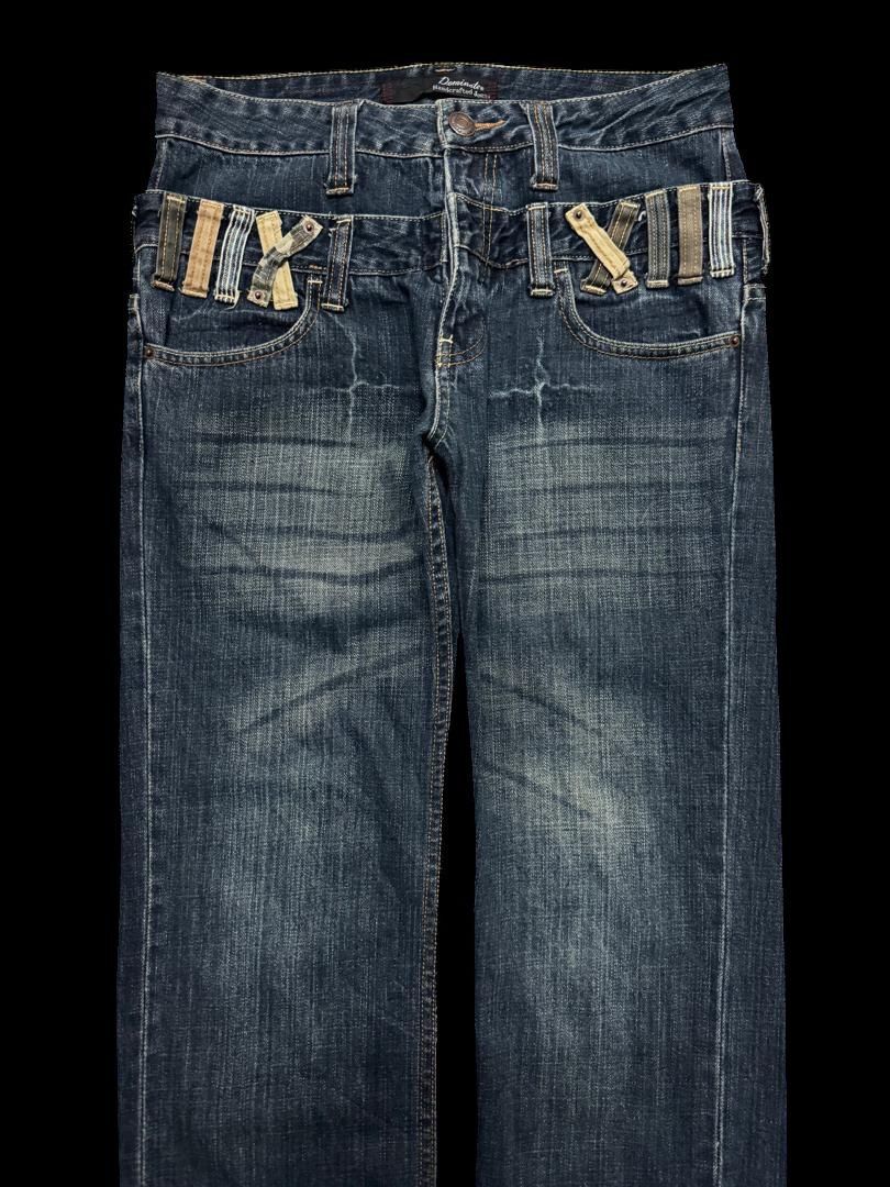 Other Double Waist Sick Dominate 🇯🇵 Rusty Mudwash Distressed Jean Size US 29 - 3 Thumbnail