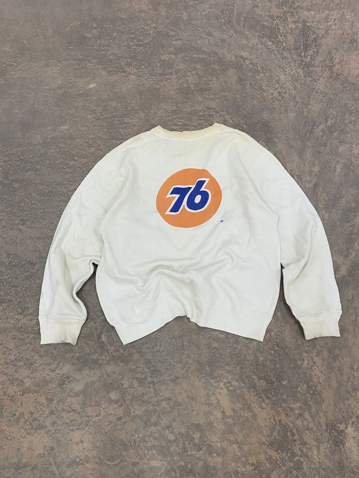 Vintage 1990s -Vintage Union 76 Lubricants Sweater Size US L / EU 52-54 / 3 - 1 Thumbnail
