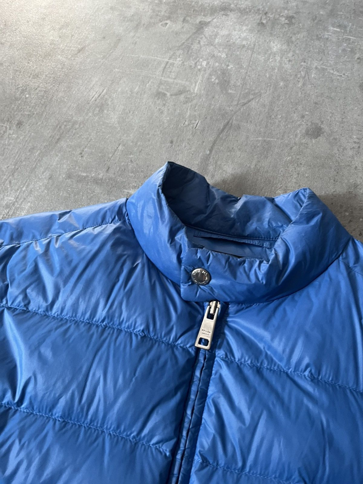 Prada Prada blue light puffer jacket logo rare Size US M / EU 48-50 / 2 - 3 Thumbnail