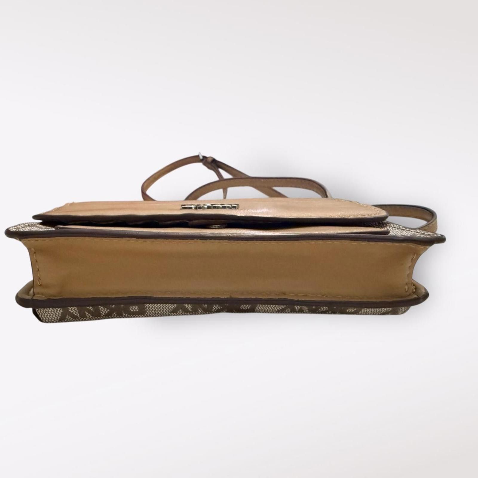 DKNY DKNY Women's Tan and Brown Crossbody Bag Size ONE SIZE - 4 Thumbnail