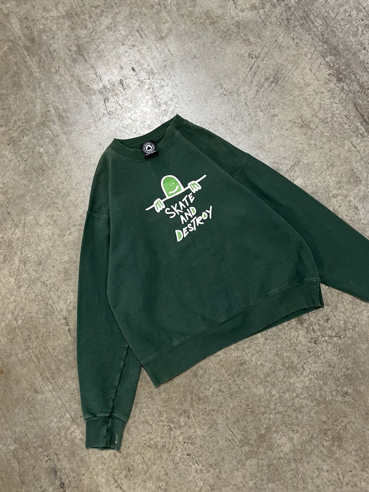 Thrasher × Vintage Y2k thrasher skater funny graphic crewneck hype grunge edgy Size US M / EU 48-50 / 2 - 1 Thumbnail