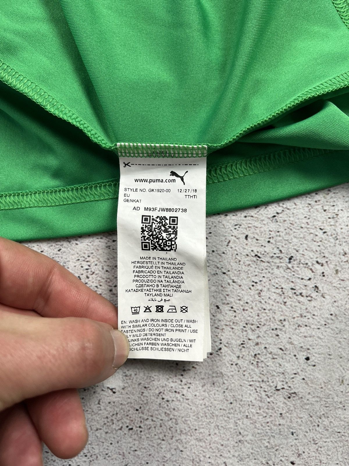 Puma PUMA WEST BROMWICH ALBION 2018/18 GOALKEEPERS SOCCER JERSEY Size US M / EU 48-50 / 2 - 4 Thumbnail