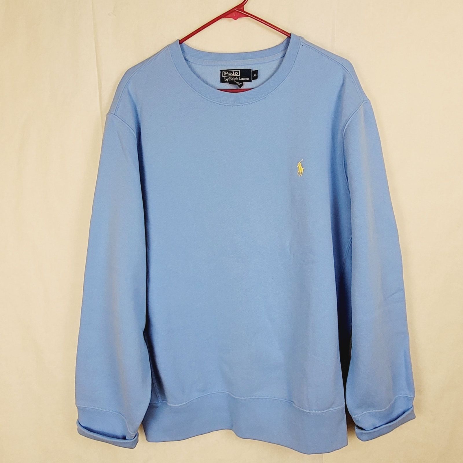 Polo Ralph Lauren Vintage Polo Ralph Lauren fleece bristol blue sweatshirt XL Size US XL / EU 56 / 4 - 1 Thumbnail
