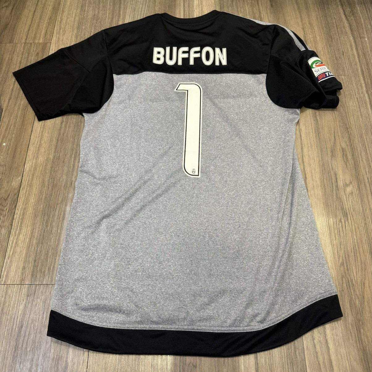 Adidas Juventus 15/16 goalkeeper gk shirt #1 Buffon Size US M / EU 48-50 / 2 - 2 Thumbnail
