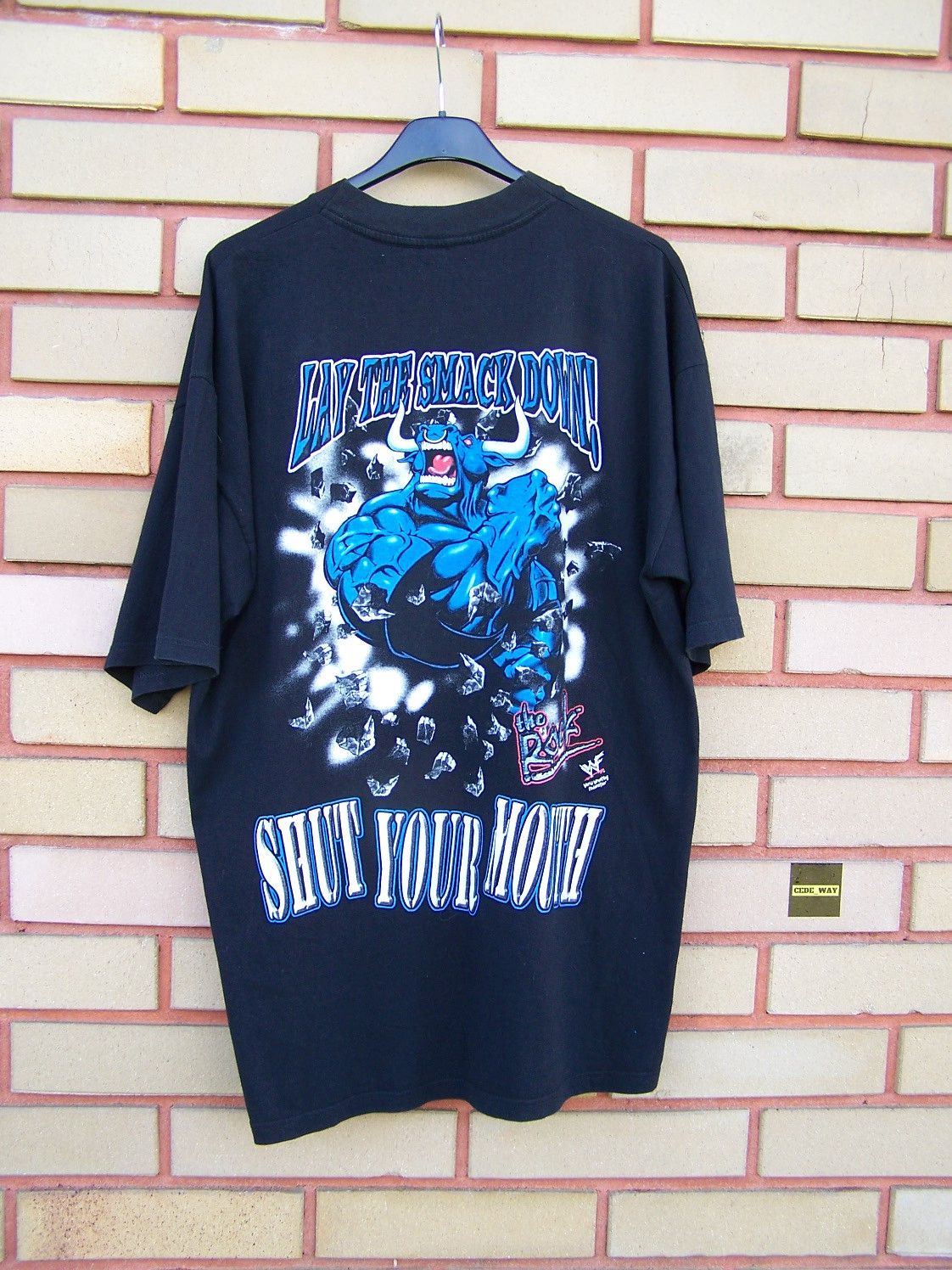 Vintage × WWF Vintage The Rock 1999 wwf tee Size US XL / EU 56 / 4 - 2 Thumbnail