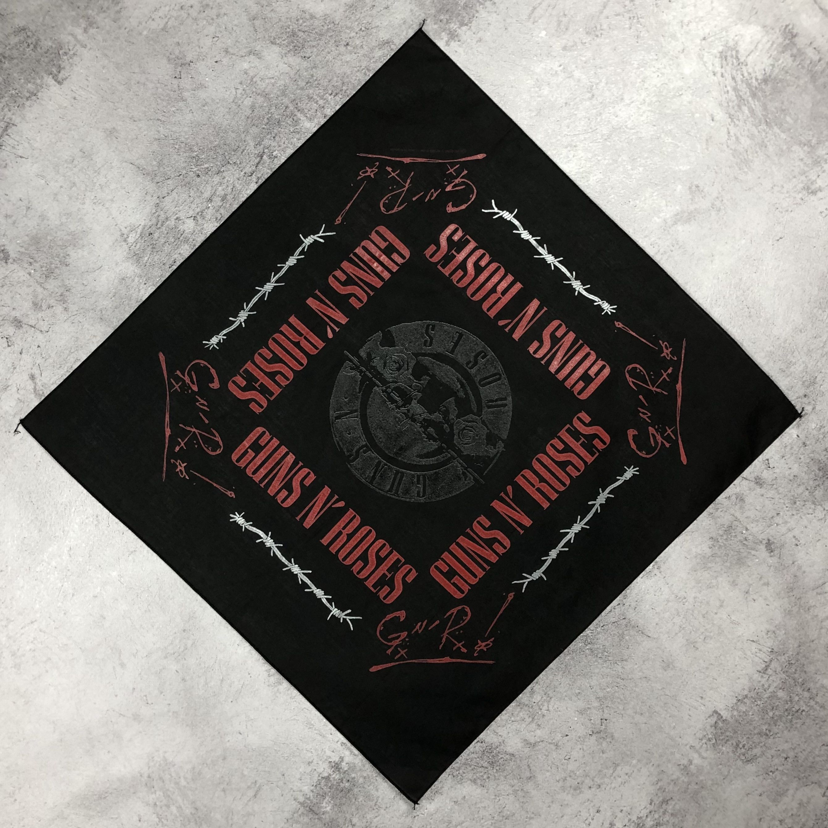 Guns N' Roses 1992 Guns N' Roses Bandana Flag Size ONE SIZE - 5 Thumbnail
