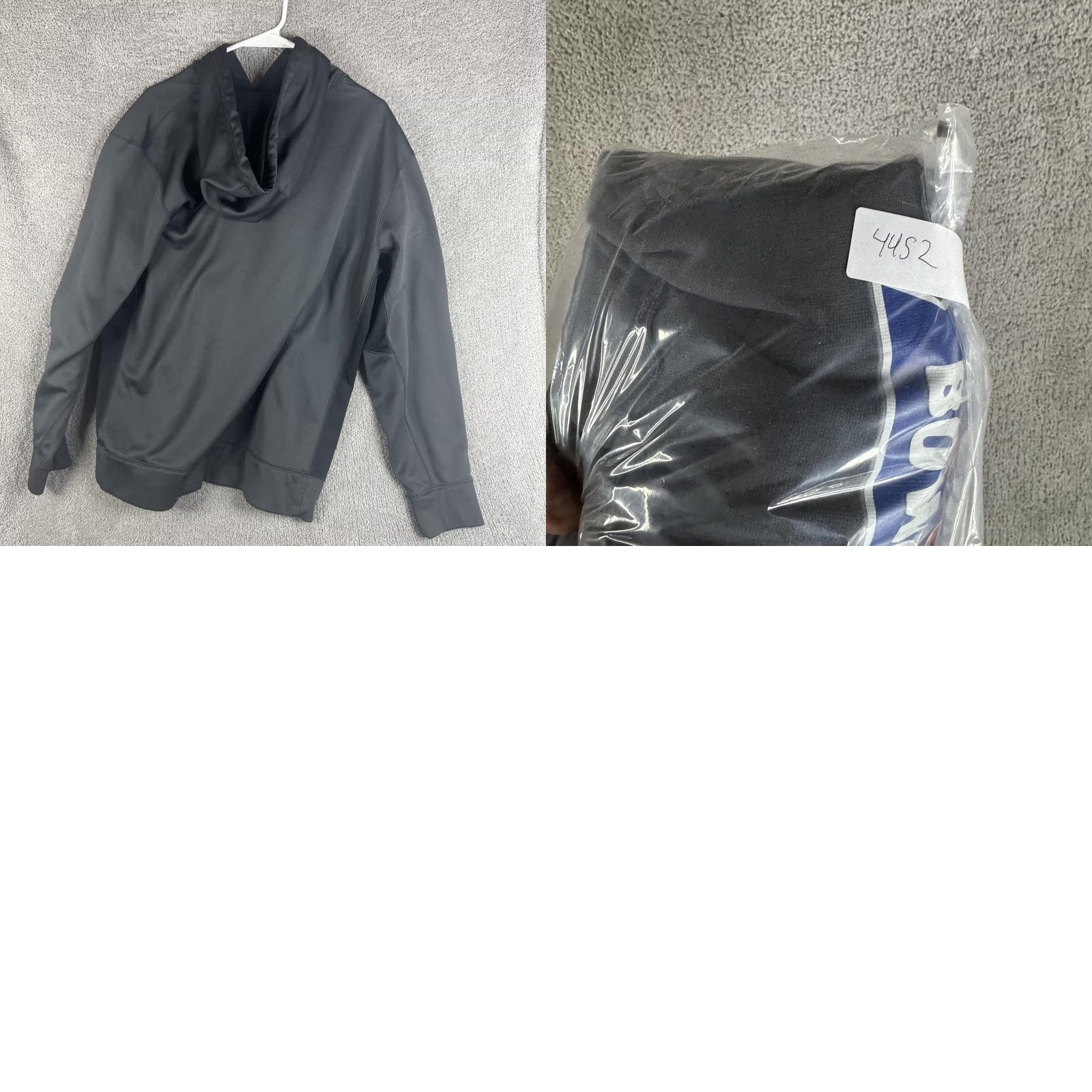 Nike Nike Therma-FIT Hoodie Mens XL Gray Burger King Bowl Fleece Pullover Sweatshirt Size US XL / EU 56 / 4 - 9 Thumbnail