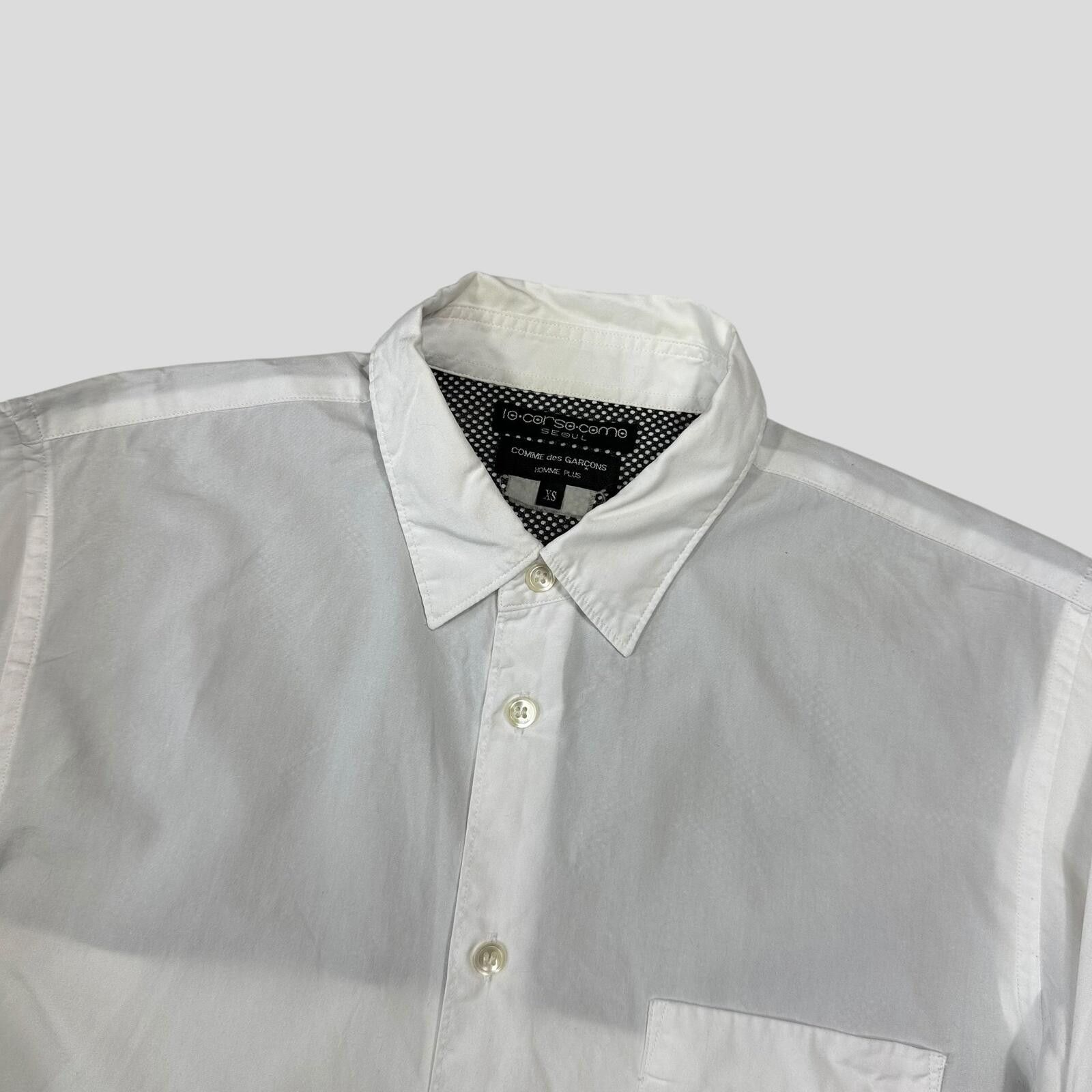 Comme des Garcons CDG Homme Plus x 10-Corso-Come 2010 Mesh Back Shirt - XS Size US XS / EU 42 / 0 - 4 Thumbnail