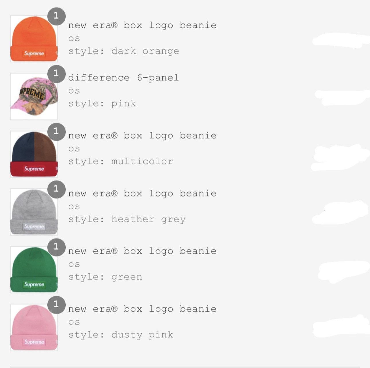 Hypebeast × Streetwear × Supreme Supreme Box Logo Beanie Multi 