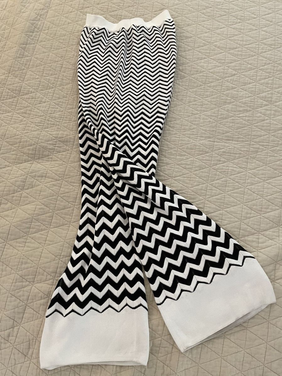 Missoni ZigZag-woven flared trousers Size 26" / US 2 / IT 38 - 6 Thumbnail