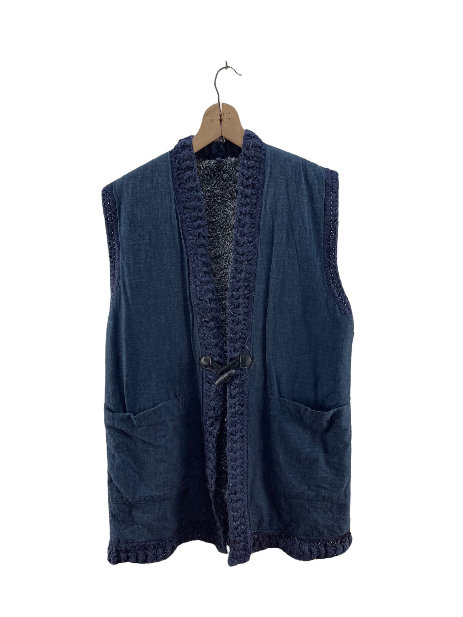 Other Vintage Fish Kimono Japan Dragon Vest Size US M / EU 48-50 / 2 - 2 Thumbnail