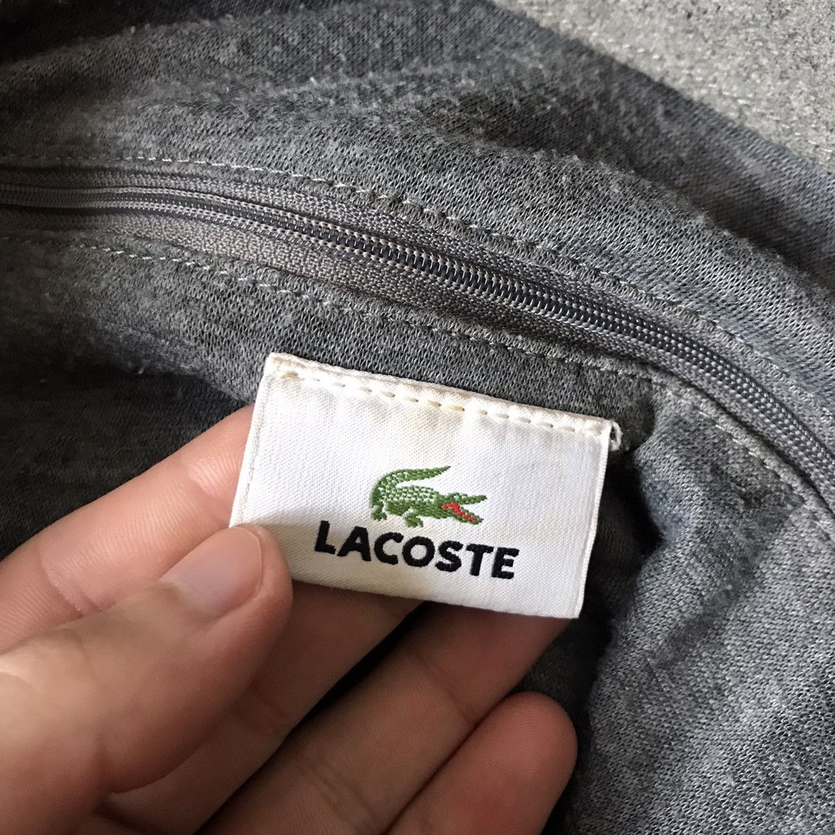 Lacoste × Vintage Vintage Lacoste 🐊 Shoulder Bag / Massenger Size ONE SIZE - 7 Thumbnail