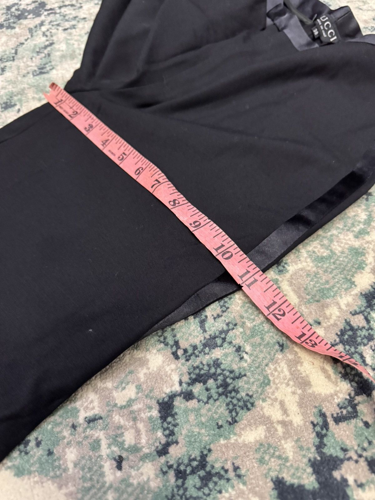 Gucci GUCCI BLACK TIE ONE SUIT COAT JACKET Size XS / US 0-2 / IT 36-38 - 20 Thumbnail