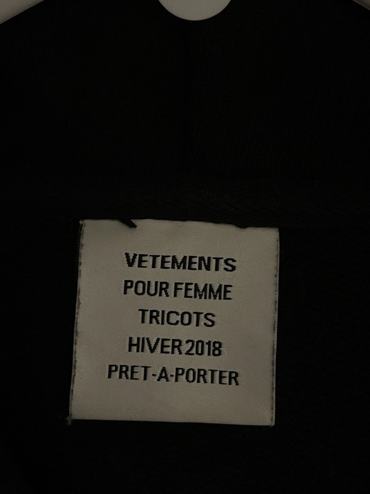 Vetements Vetements split zip hoodie K hole / titanic Size US S / EU 44-46 / 1 - 2 Thumbnail