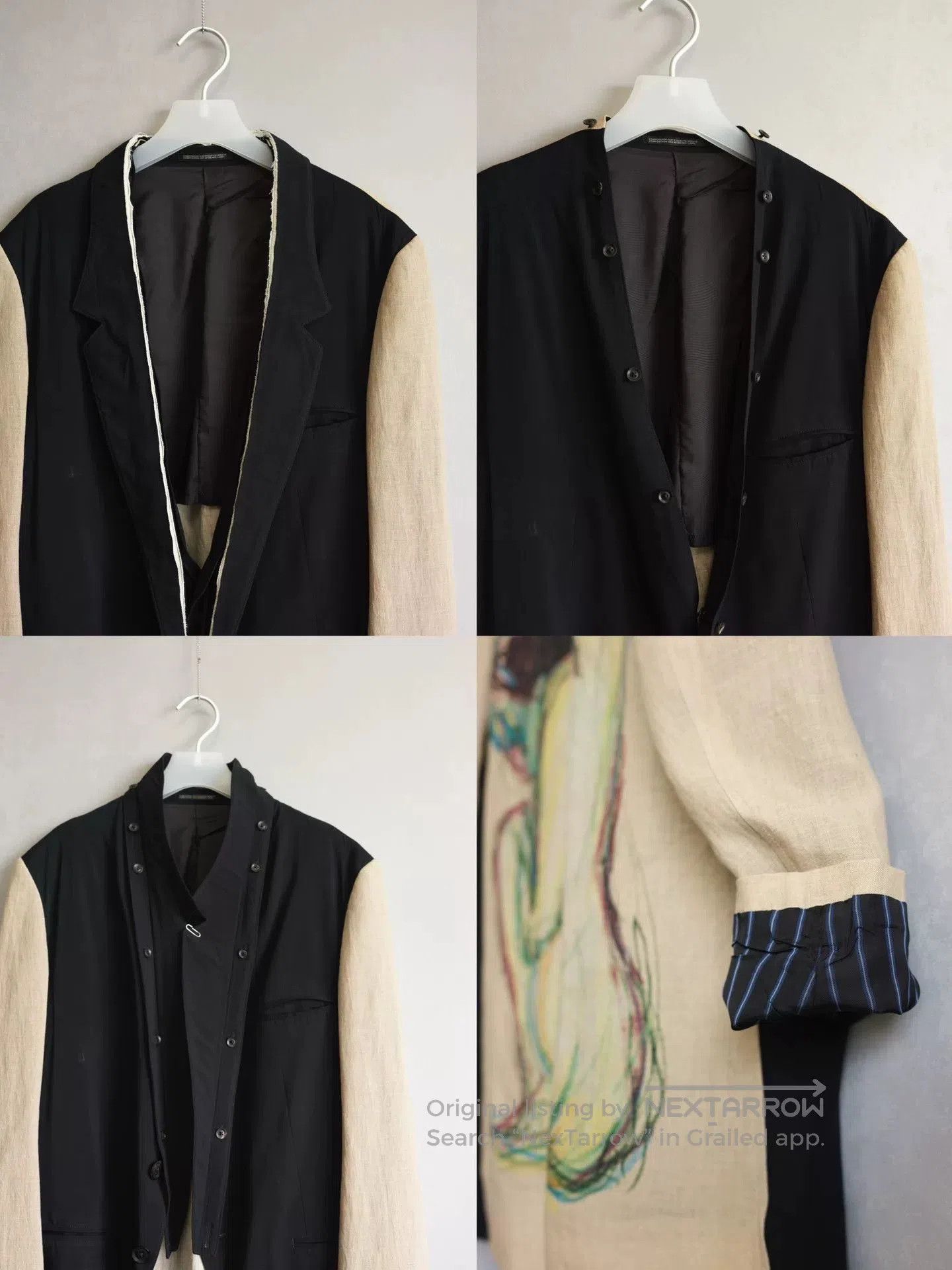 Yohji Yamamoto hand. Size US M / EU 48-50 / 2 - 6 Thumbnail