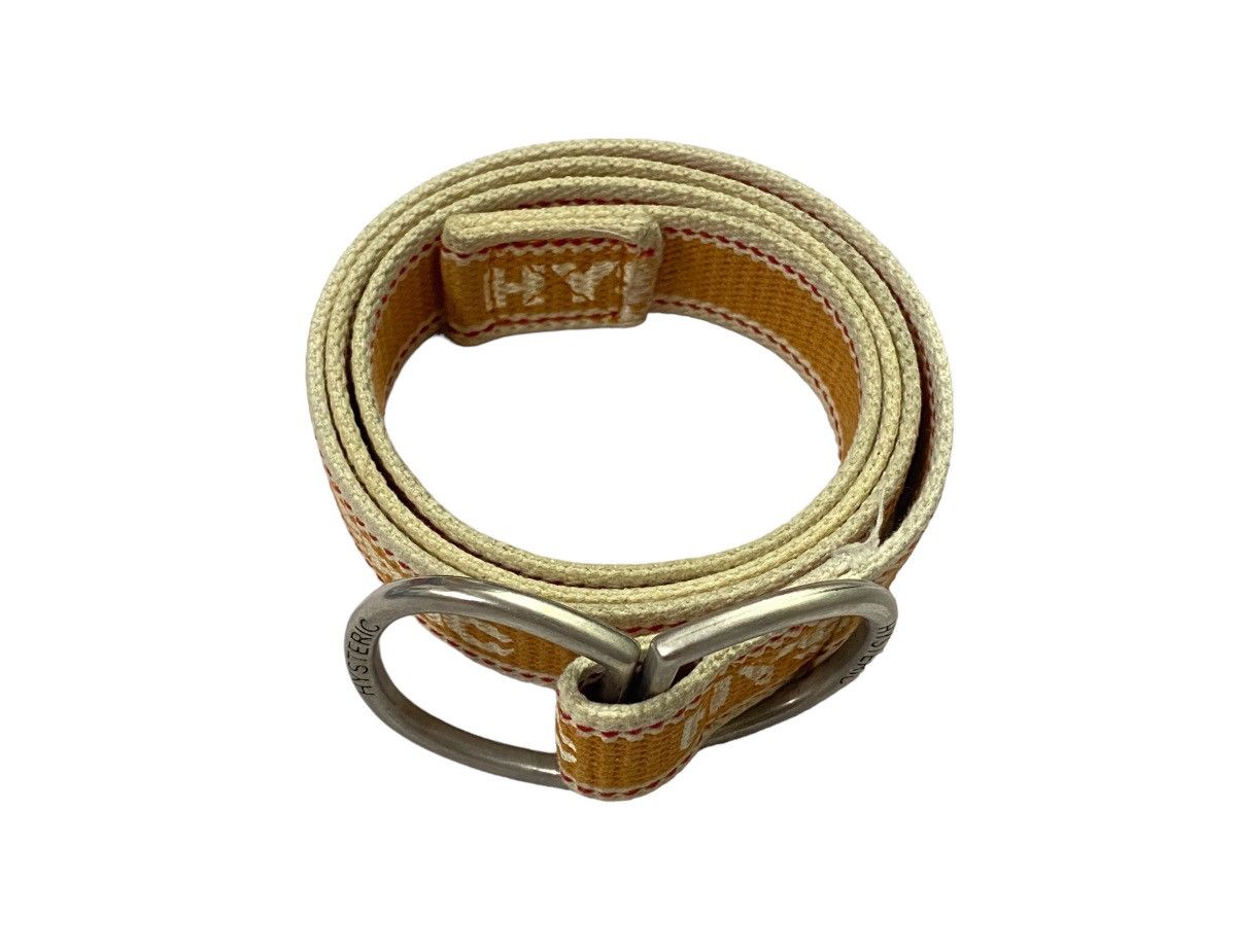 Hysteric Glamour Hysteric Glamour Spellout D-Ring Belt Size ONE SIZE - 16 Thumbnail