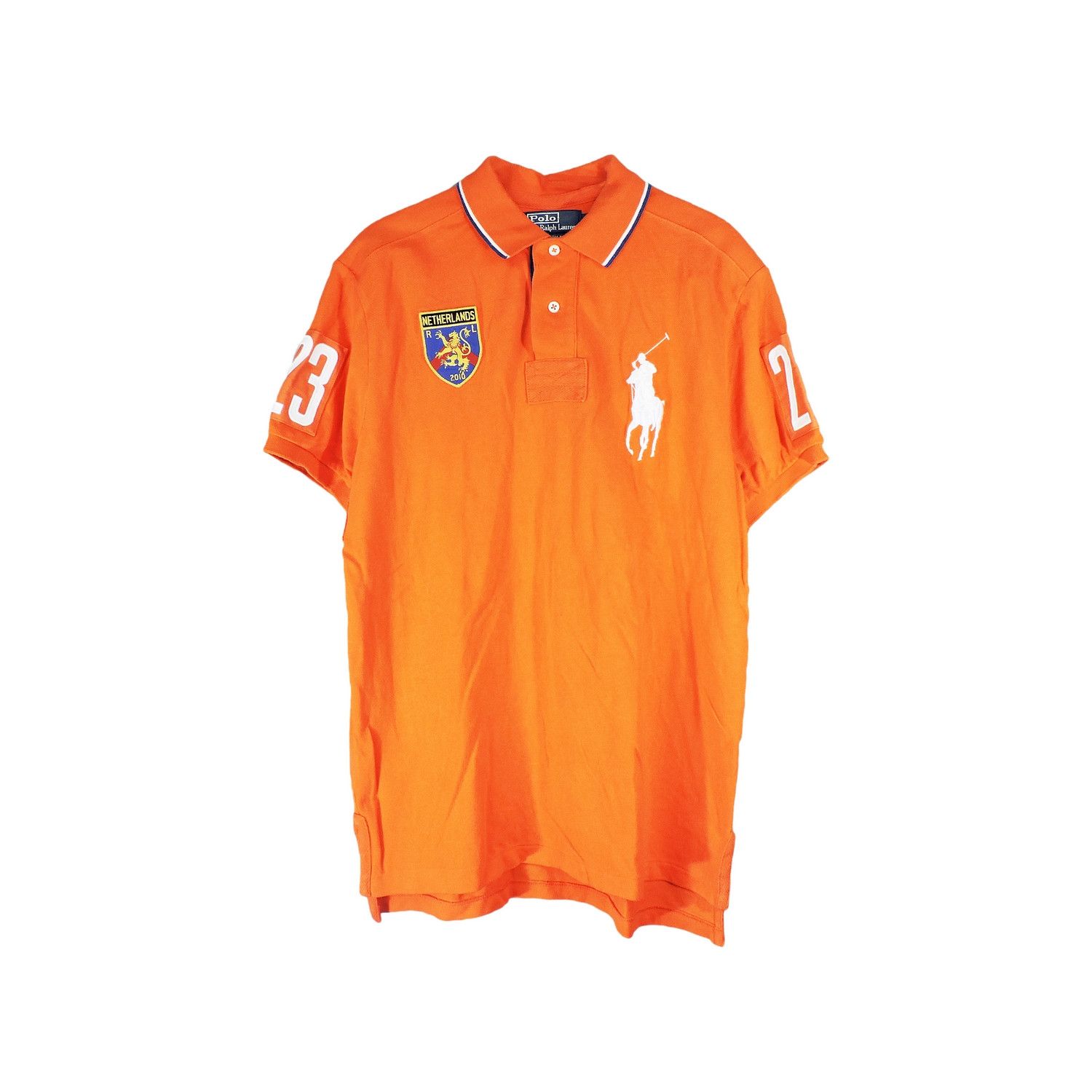 Polo Ralph Lauren POLO RALPH LAUREN NETHERLANDS CUSTOM FIT POLO SHIRT Size US M / EU 48-50 / 2 - 2 Thumbnail