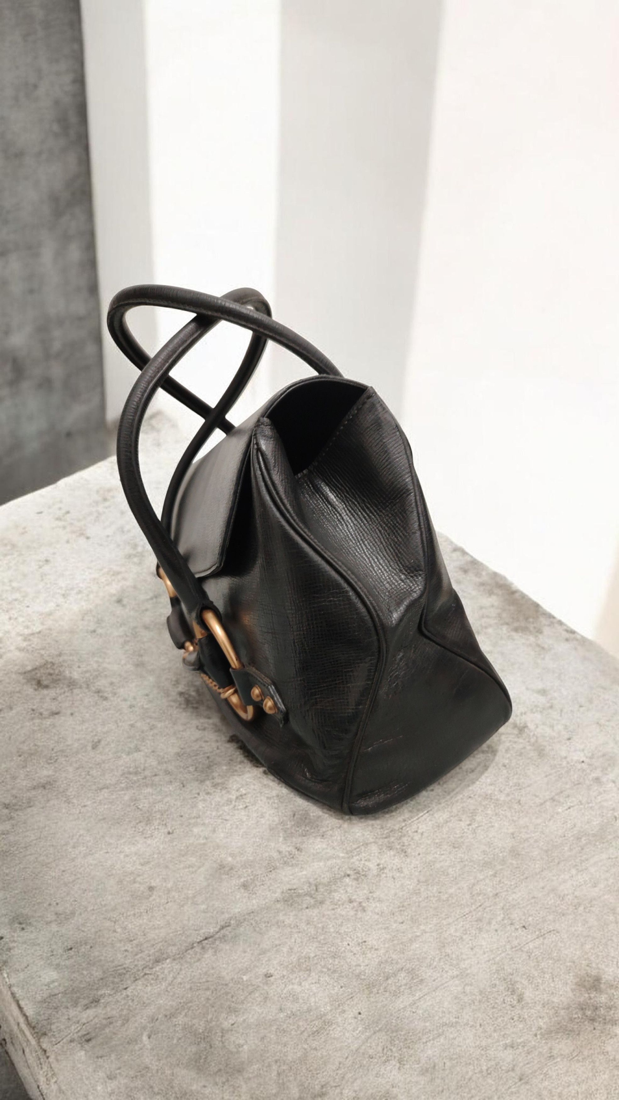 Gucci Gucci Horsebit Large Chain Satchel Bag Size ONE SIZE - 5 Thumbnail