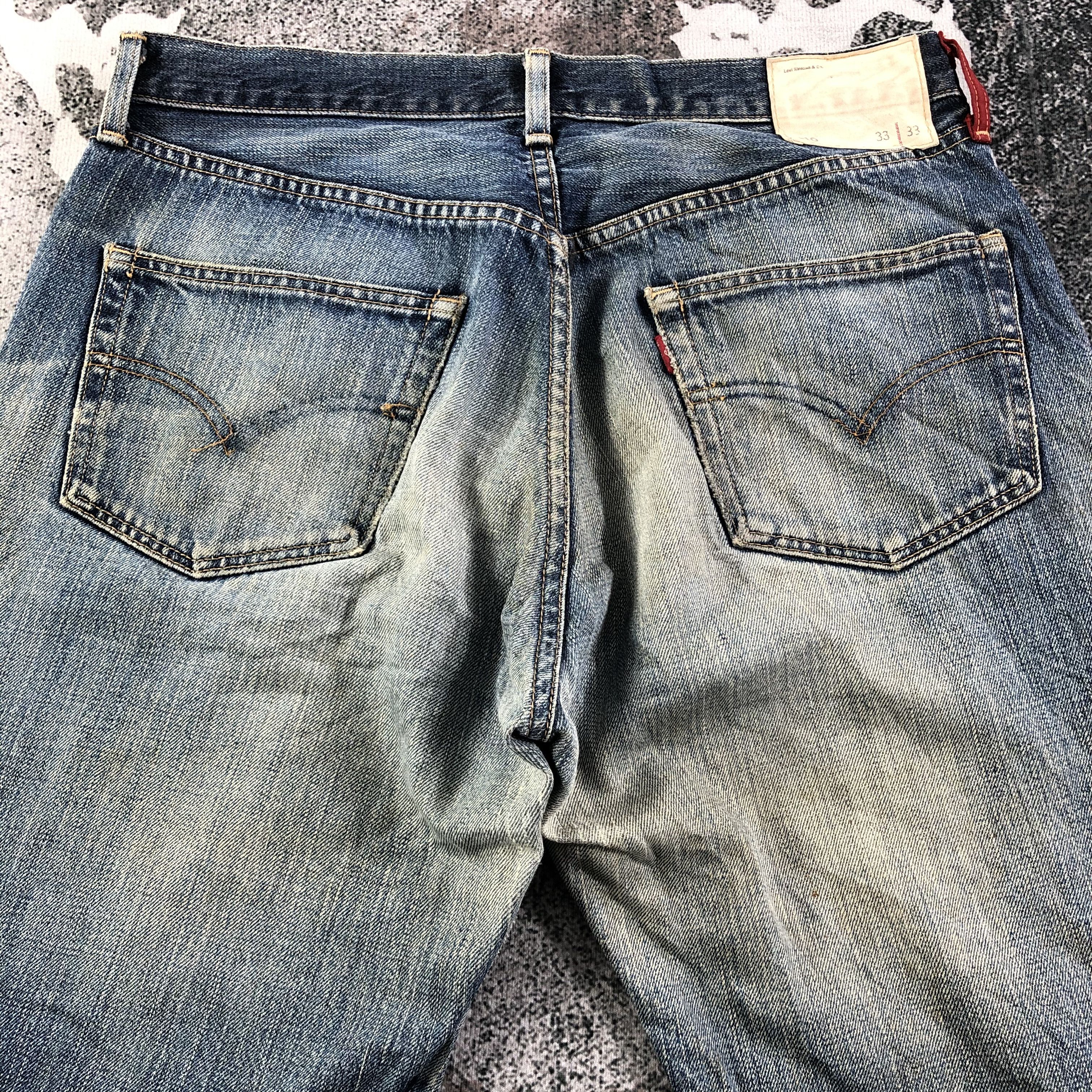Levi's Vintage Levis 510 Jeans Rusty Distressed Denim KJ1691 Size US 32 / EU 48 - 4 Thumbnail
