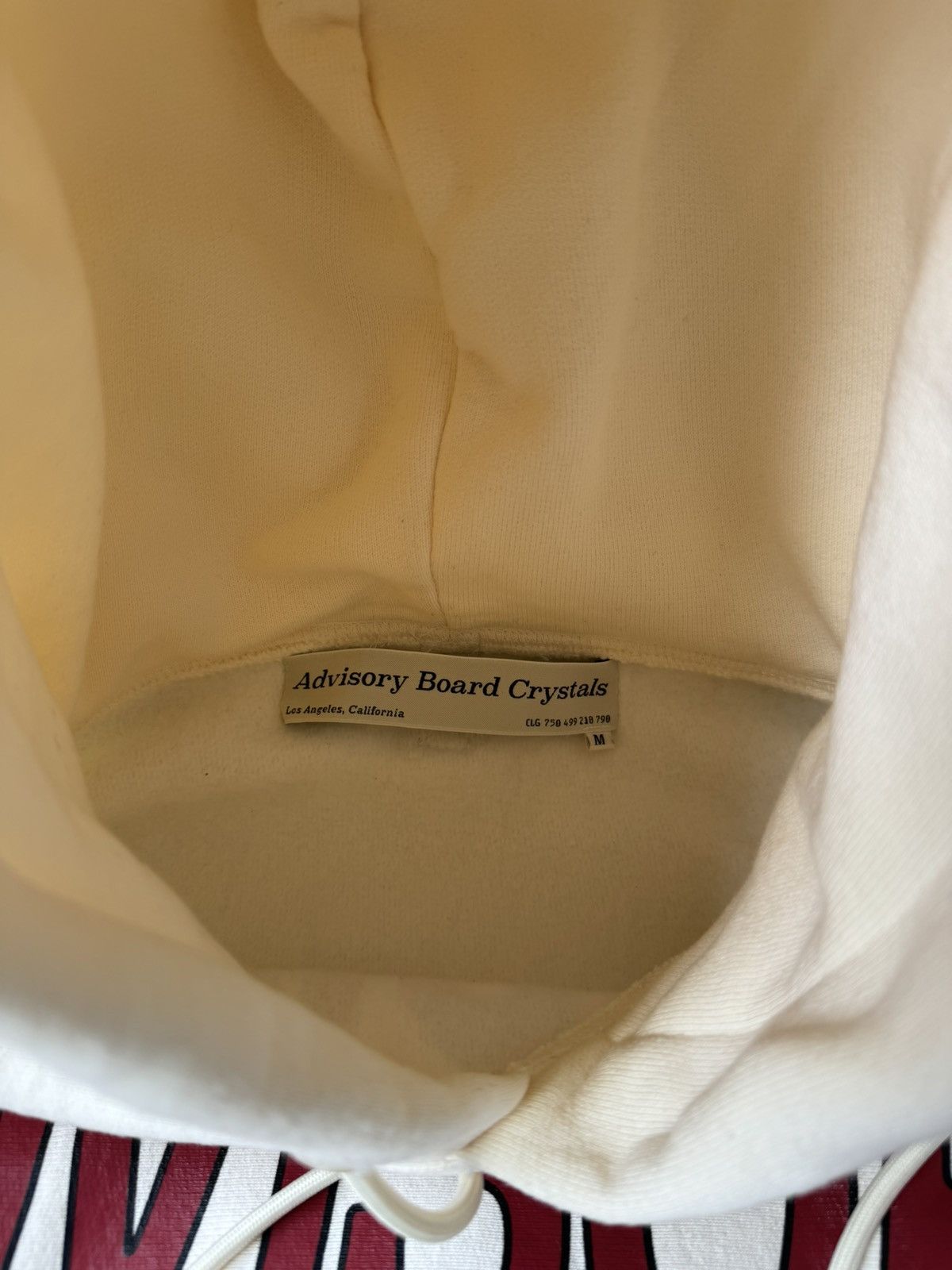 Advisory Board Crystals × Moncler Medium ABC Moncler Hoodie Cream Glitter Embroidery ABC 123. Size US M / EU 48-50 / 2 - 4 Thumbnail