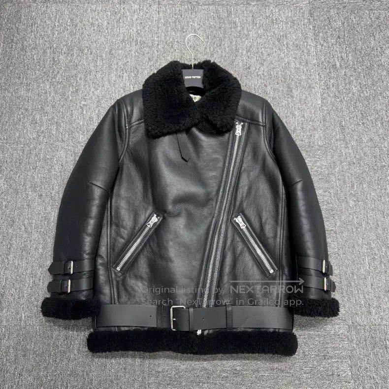 Acne Studios Acne Studios Leather and Fur Integrated Coat Size XXS / US 00 / IT 34 - 1 Thumbnail