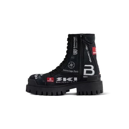 Balenciaga o1bcso1str0426 Combat Strike Boots in Multicolor Size US 9 / EU 42 - 4 Thumbnail