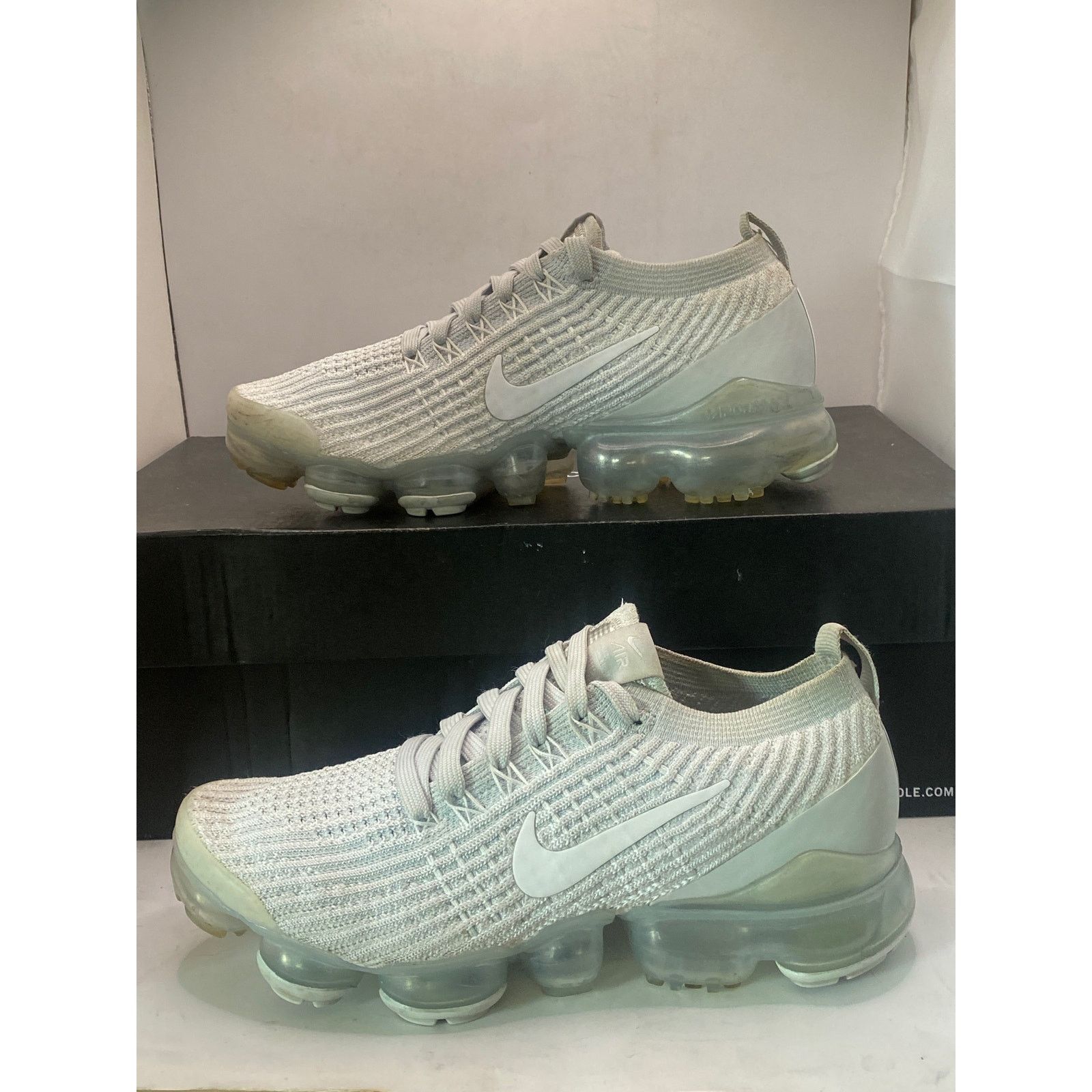 Nike Nike Air VaporMax Flyknit 3 ‘Pure Platinum’ Size US 6 Size US 6 / IT 36 - 3 Thumbnail
