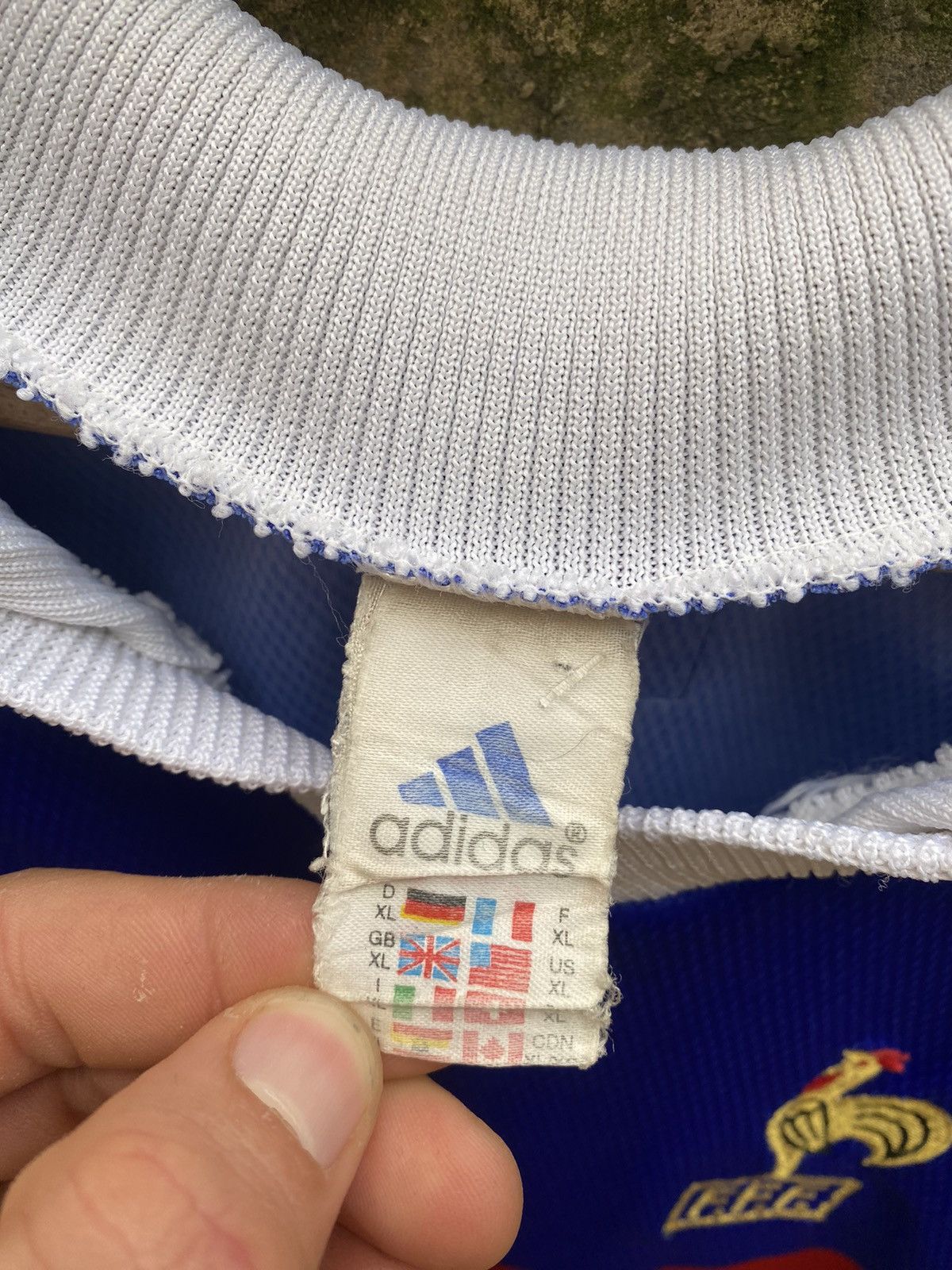 Adidas × Vintage Vintage 1998 Adidas France Fabien Barthez Jersey Size US XL / EU 56 / 4 - 2 Thumbnail