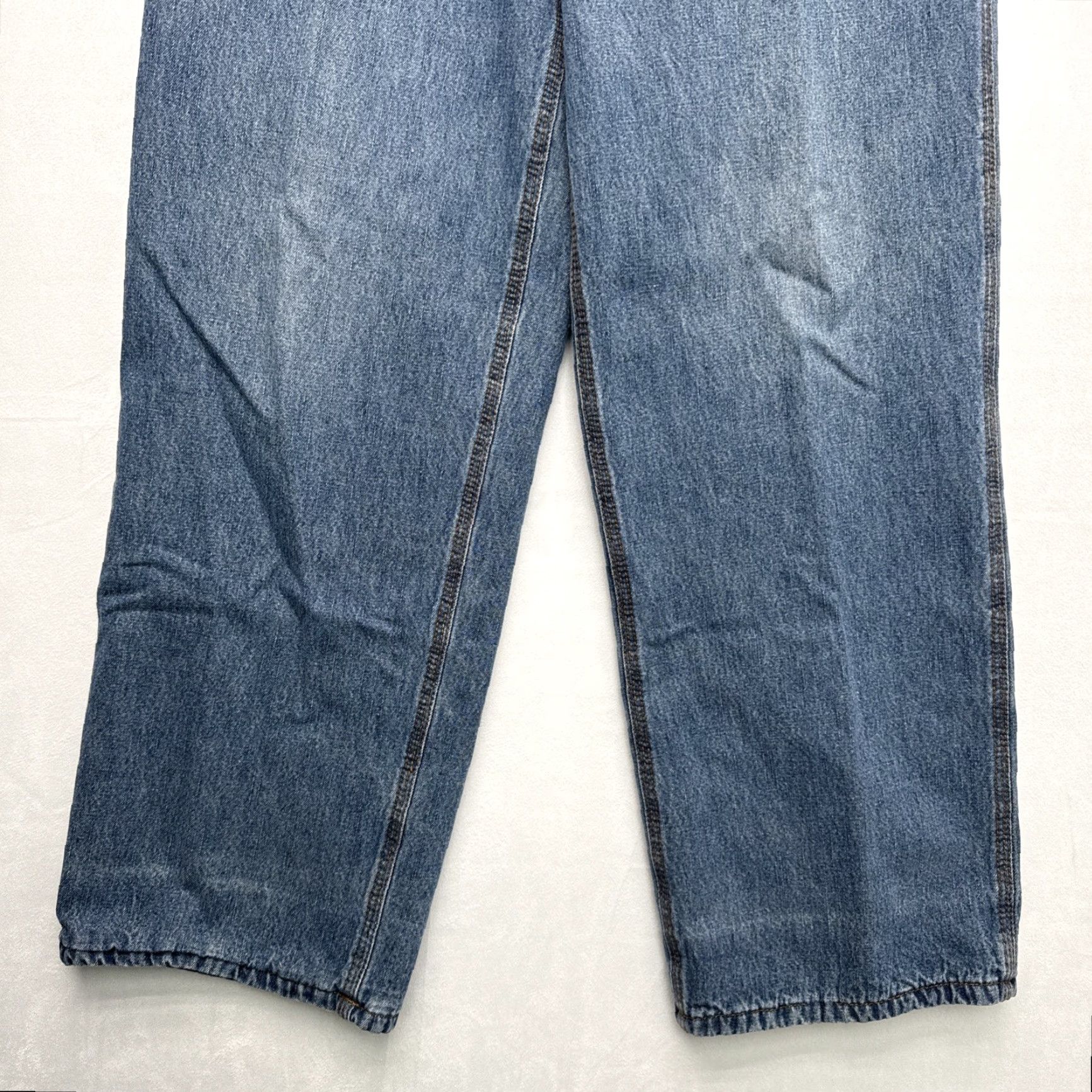 Carhartt Carhartt Women’s Denim Blue Flannel Lined Jeans Work Heavy Pants 27”x28” Size 38" / US 16 / IT 52 - 4 Thumbnail