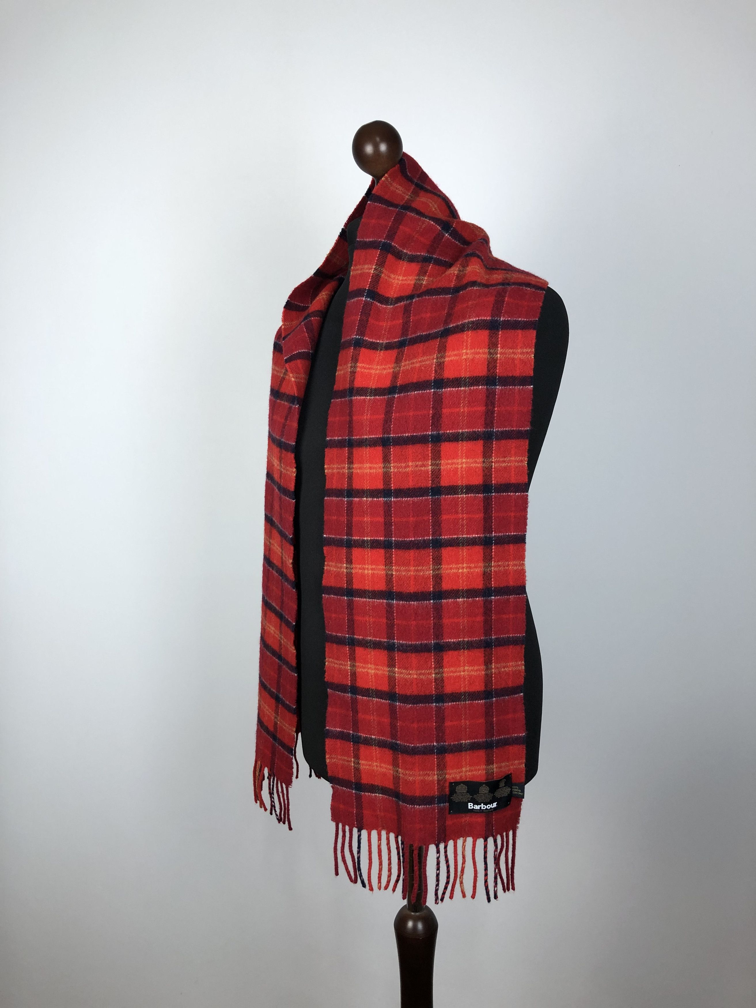 Barbour Barbour Scarf Lambswool Check Size ONE SIZE - 1 Thumbnail