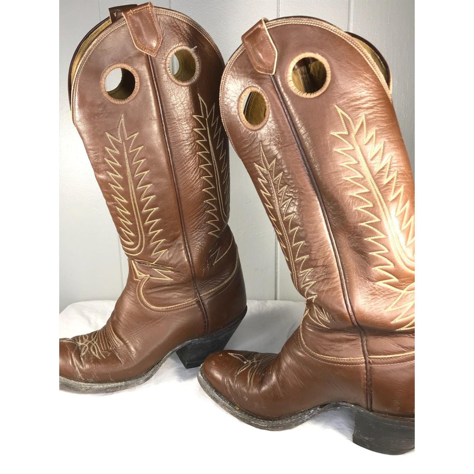 Tony Lama Vintage Tony Lama Buckaroo Cowboy Boots Size Womens 8.5-9 D Size US 8.5 / IT 38.5 - 2 Thumbnail
