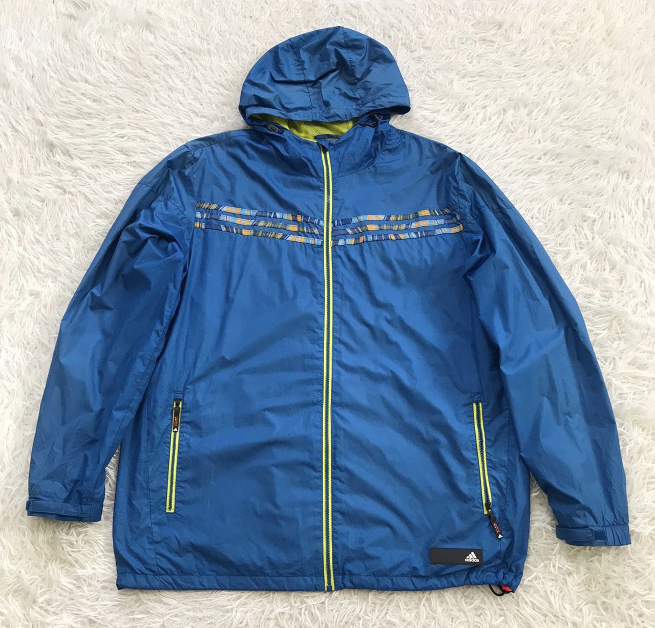 Adidas 3 Stripes Colourful Jacket Hoodie
