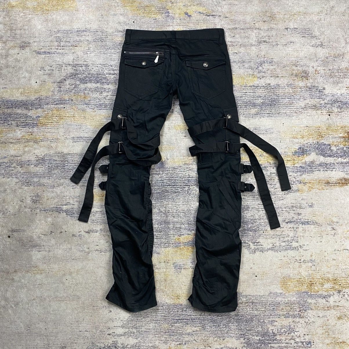 Japanese Brand Berning sho seditionaries bondage pants Size US 29 - 2 Thumbnail