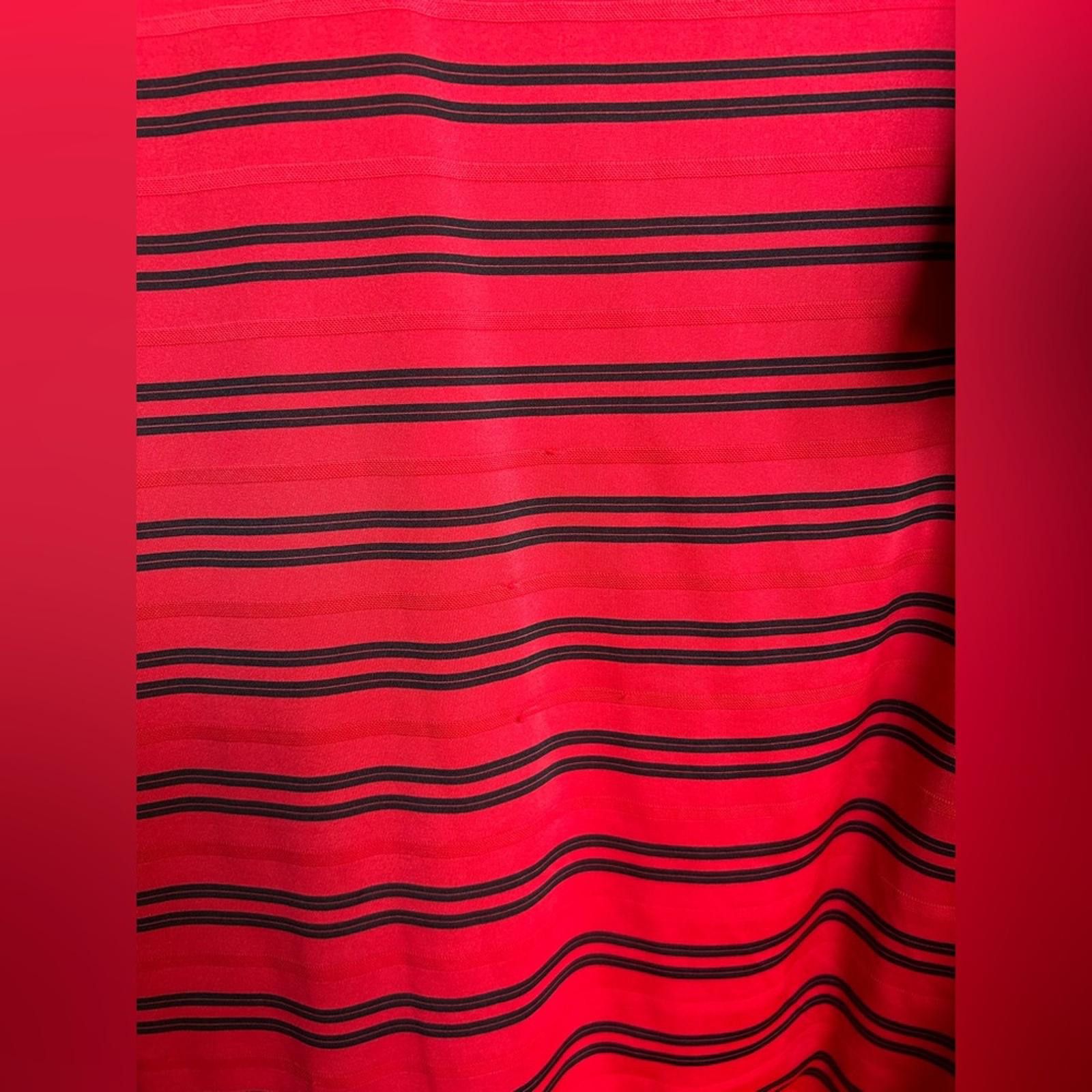 Nike Nike Red and White Striped Georgia Polo Size US M / EU 48-50 / 2 - 3 Thumbnail